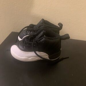 Classic Black and White Kids Sneakers